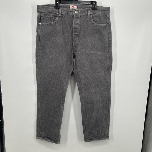 Levi's Other - Levi Strauss 501 Vintage Mens Jeans 42x32 Straight Leg Button-Fly Light Gray